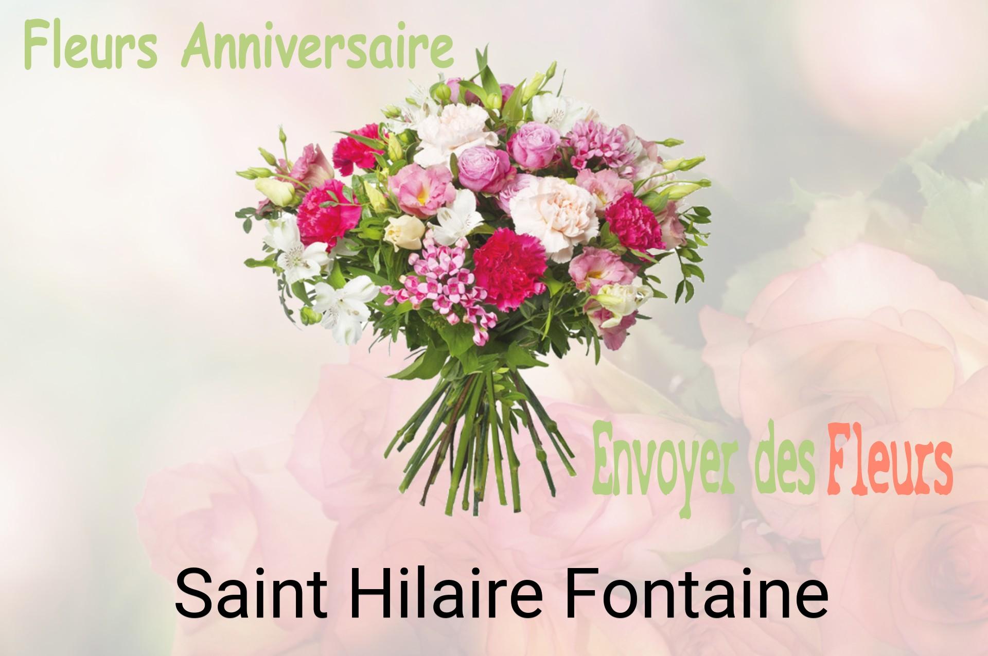 Bouquet de fleurs d’anniversaire livré à Saint-Hilaire-Fontaine