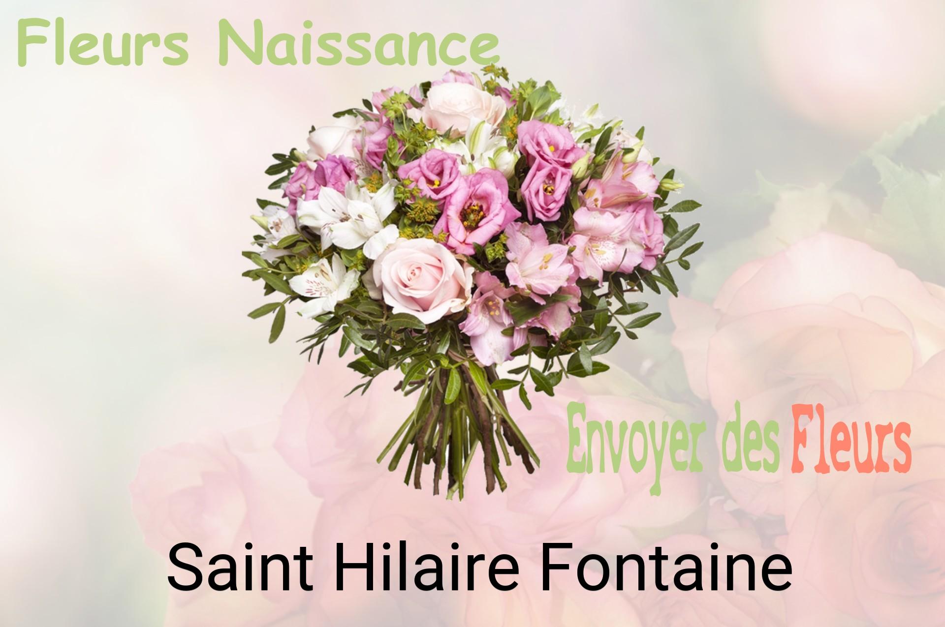 Bouquet de fleurs de naissance livré à Saint-Hilaire-Fontaine