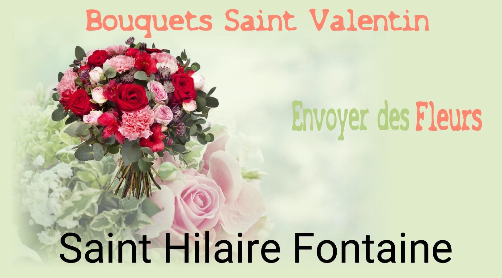 Roses de Saint-Valentin livrées à Saint-Hilaire-Fontaine